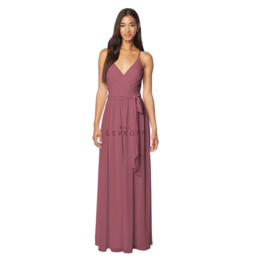 Bill Levkoff Dress in color Rosewood